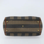 Fendi Vintage Pequin Convertible Boston Bag Coated Canvas Mini - image 15