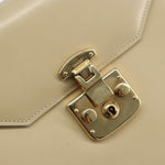 Gucci Vintage Lady Lock Top Handle Bag Leather Medium - image 13