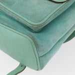 Gucci Vintage Bamboo Backpack Suede Medium - image 10