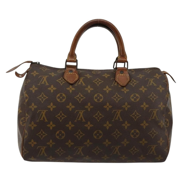 Louis Vuitton Speedy Handbag Monogram Canvas 30
