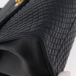 Bally Vintage Handbag Quilted Leather - image 8