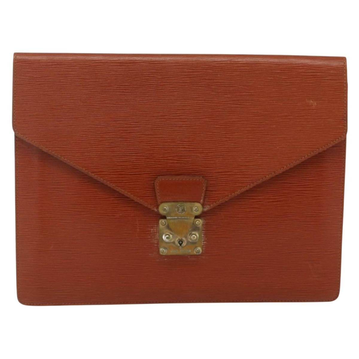 Louis Vuitton Porte-Documents Senateur Bag Epi Leather - image 1