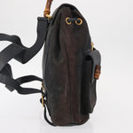 Gucci Vintage Bamboo Backpack Suede Medium - image 4