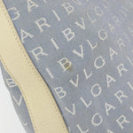 Bvlgari Logomania Shoulder Bag Canvas with Leather - image 20