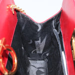 Salvatore Ferragamo Vintage Gancini Chain Shoulder Bag Leather Small - image 18