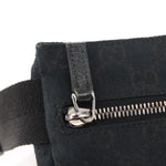 Gucci Vintage Double Belt Bag GG Canvas with Leather Small - image 13