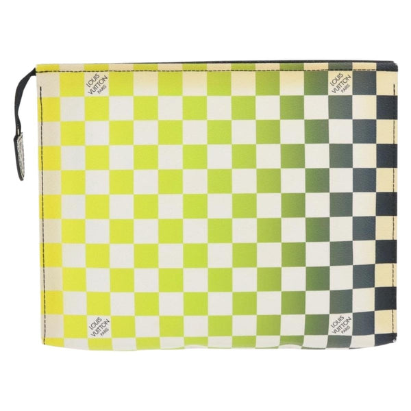 Louis Vuitton Toiletry Pouch Limited Edition Race Print Canvas 26