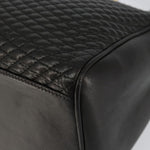 Bally Vintage Handbag Quilted Leather - image 10