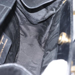 Salvatore Ferragamo Gancini handbag Leather - image 18