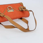 Salvatore Ferragamo Gancini Shoulder Bag Canvas - image 7