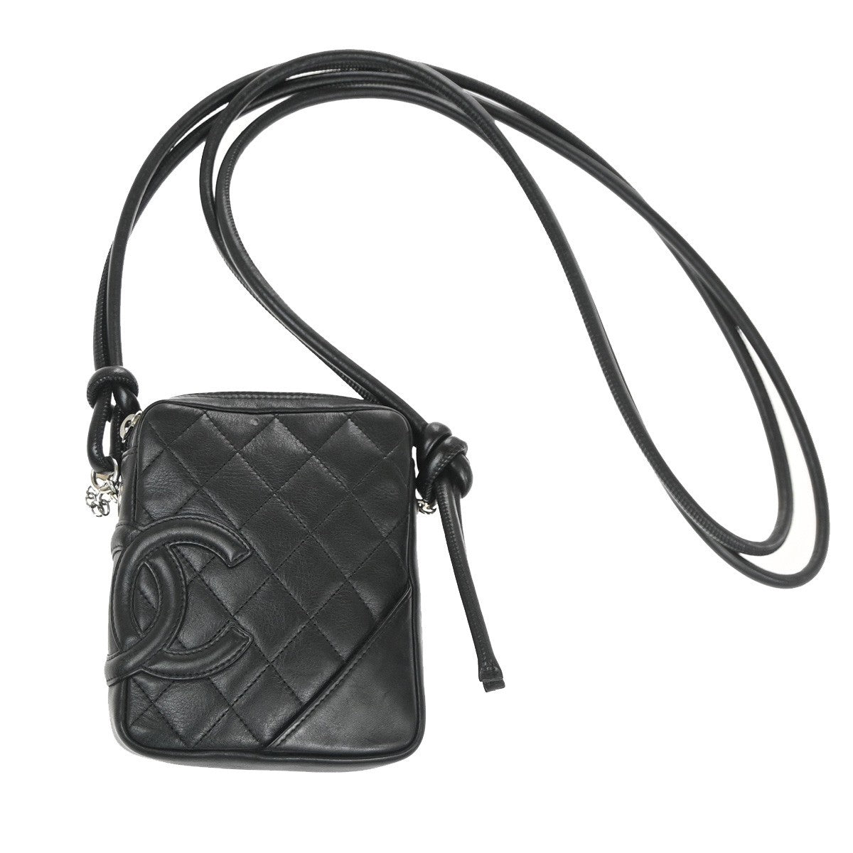 Chanel Cambon Pochette Quilted Leather - image 1