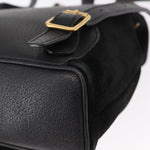 Gucci Vintage Bamboo Backpack Suede Mini - image 11