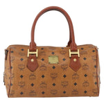 MCM Visetos logogramme Handbag Canvas and Leather - image 1