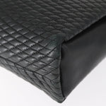 Bally Vintage Chain Shoulder Bag Quilted Leather - image 9