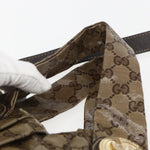 Gucci Hysteria Convertible Top Handle Bag GG Coated Canvas Large - image 18