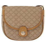 Celine Vintage Macadam Shoulder Bag Canvas and Leather - image 1