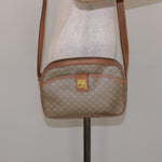 Celine Vintage Macadam Shoulder Bag Canvas and Leather - image 13