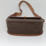Celine Vintage Macadam Shoulder Bag Canvas and Leather - image 15