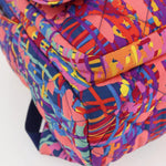 Chanel CC Pocket Backpack Quilted Printed Foulard Medium - image 10