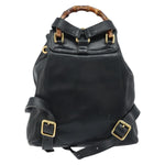 Gucci Vintage Bamboo Backpack Leather Mini - image 2