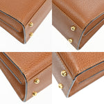Gucci Vintage Lady Lock Top Handle Bag Leather Medium - image 9
