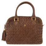 Bally Vintage Handbag Leather - image 1