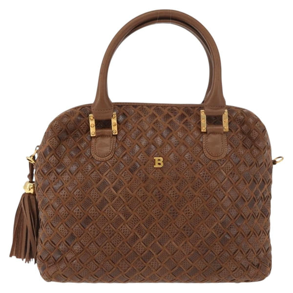 Bally Vintage Handbag Leather - image 1