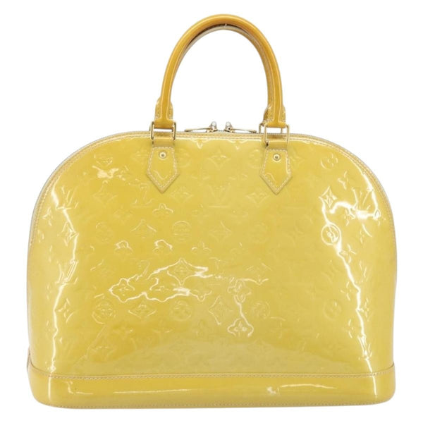 Louis Vuitton Alma Handbag Monogram Vernis GM