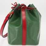 Louis Vuitton Bicolor Petit Noe Handbag Epi Leather - image 3