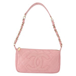 Chanel Timeless CC Chain Shoulder Bag Quilted Caviar Small - image 1