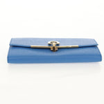 Salvatore Ferragamo Gancini Flap Continental Wallet Leather Long - image 16