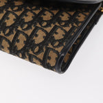 Christian Dior Vintage CD Chain Flap Shoulder Bag Diorissimo Canvas Small - image 10