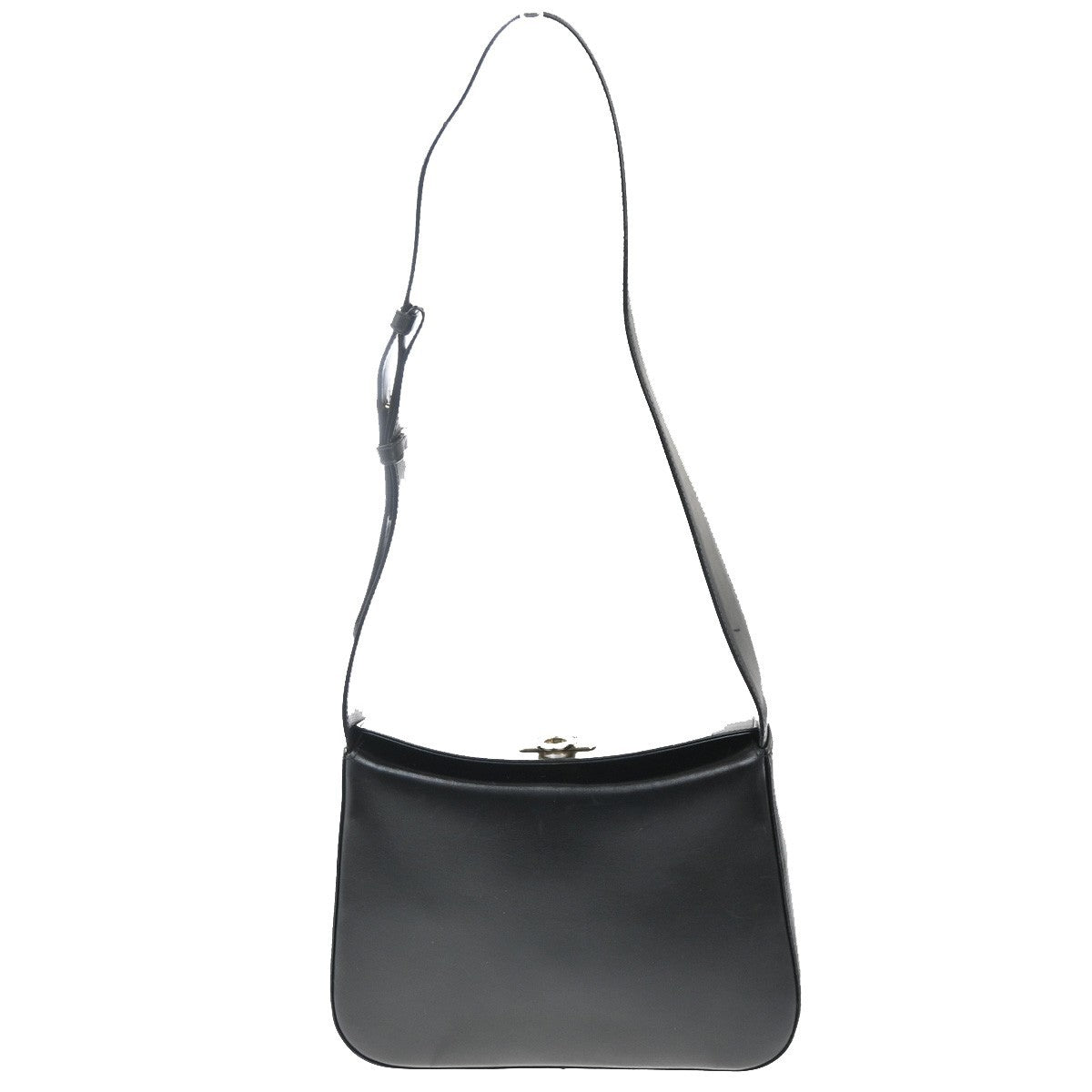 Salvatore Ferragamo Gancini Shoulder Bag Leather - image 1
