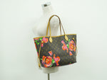 Louis Vuitton Neverfull Tote Limited Edition Monogram Roses MM - image 11