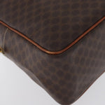 Celine Vintage Macadam Handbag Canvas and Leather - image 9