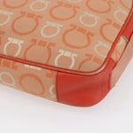 Salvatore Ferragamo Gancini Shoulder Bag Canvas - image 11