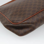 Celine Vintage Macadam Shoulder Bag Canvas Small - image 11