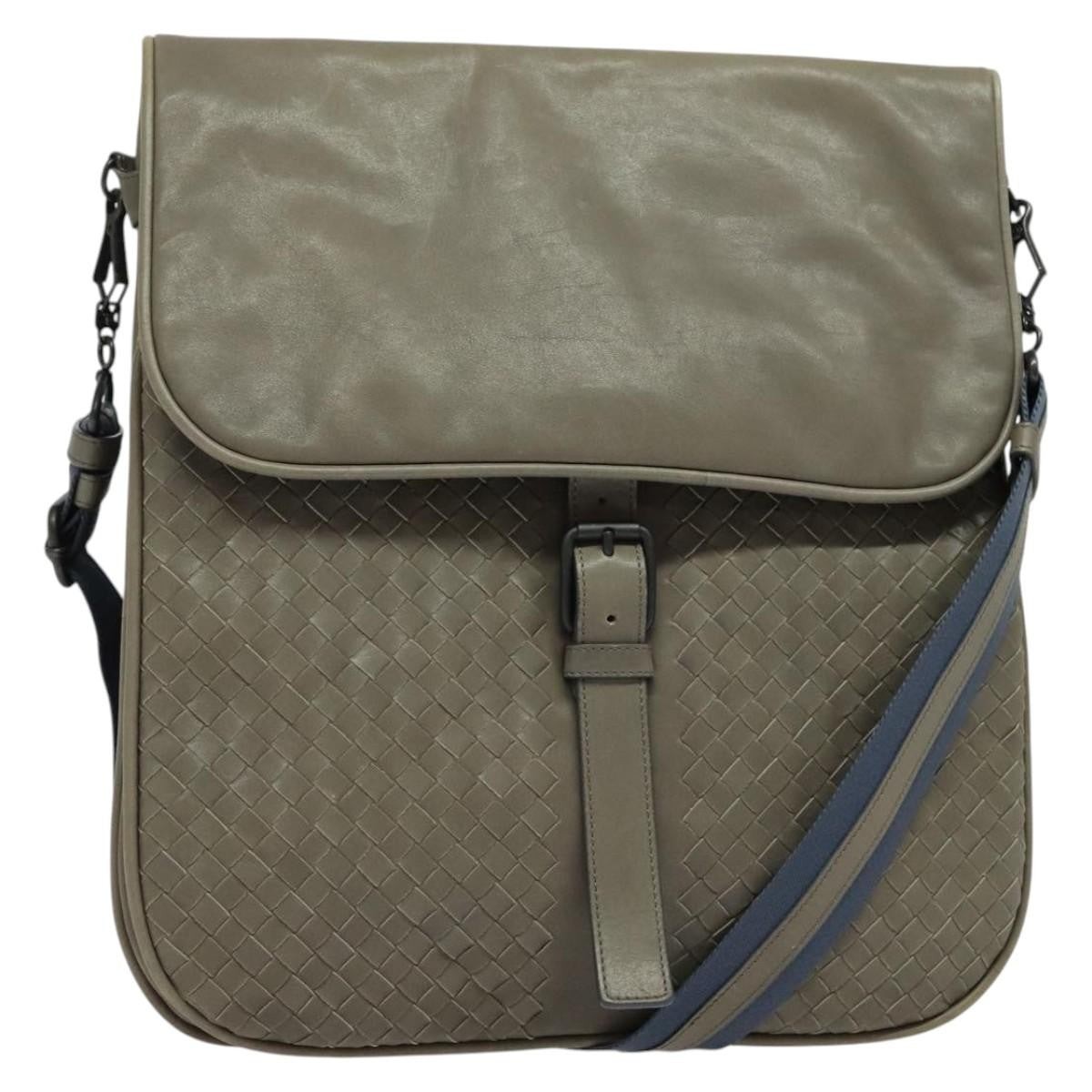 Bottega Veneta Vintage Flap Shoulder Bag Intrecciato leather - image 1