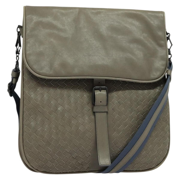 Bottega Veneta Vintage Flap Shoulder Bag Intrecciato leather - image 1