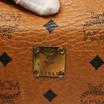 MCM Visetos Handbag Canvas and Leather - image 7