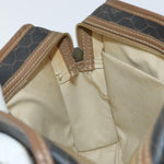 Christian Dior Vintage Honeycomb Zip Pouch Canvas and Leather - image 14