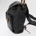 Gucci Vintage Bamboo Backpack Leather - image 3