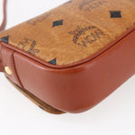 MCM Visetos Shoulder bag Canvas and Leather - image 12
