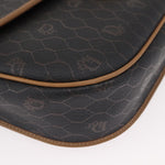 Christian Dior Vintage Honeycomb Flap Crossbody Bag Canvas and Leather - image 9