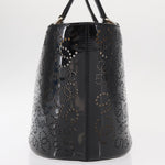 Chanel CC No.5 Shopping Tote Perforated Patent Medium - image 3