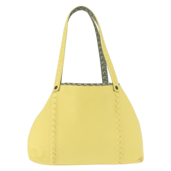 Bottega Veneta A-Shape Tote Leather with Intrecciato Detail Large