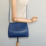 Celine Vintage Circle Logo Crossbody Bag Leather Small - image 12