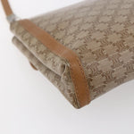 Celine Vintage Macadam Shoulder Bag Canvas and Leather - image 12