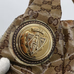 Gucci Hysteria Convertible Top Handle Bag GG Coated Canvas Large - image 14