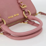 Miu Miu Madras Bowler Bag Leather Small - image 8